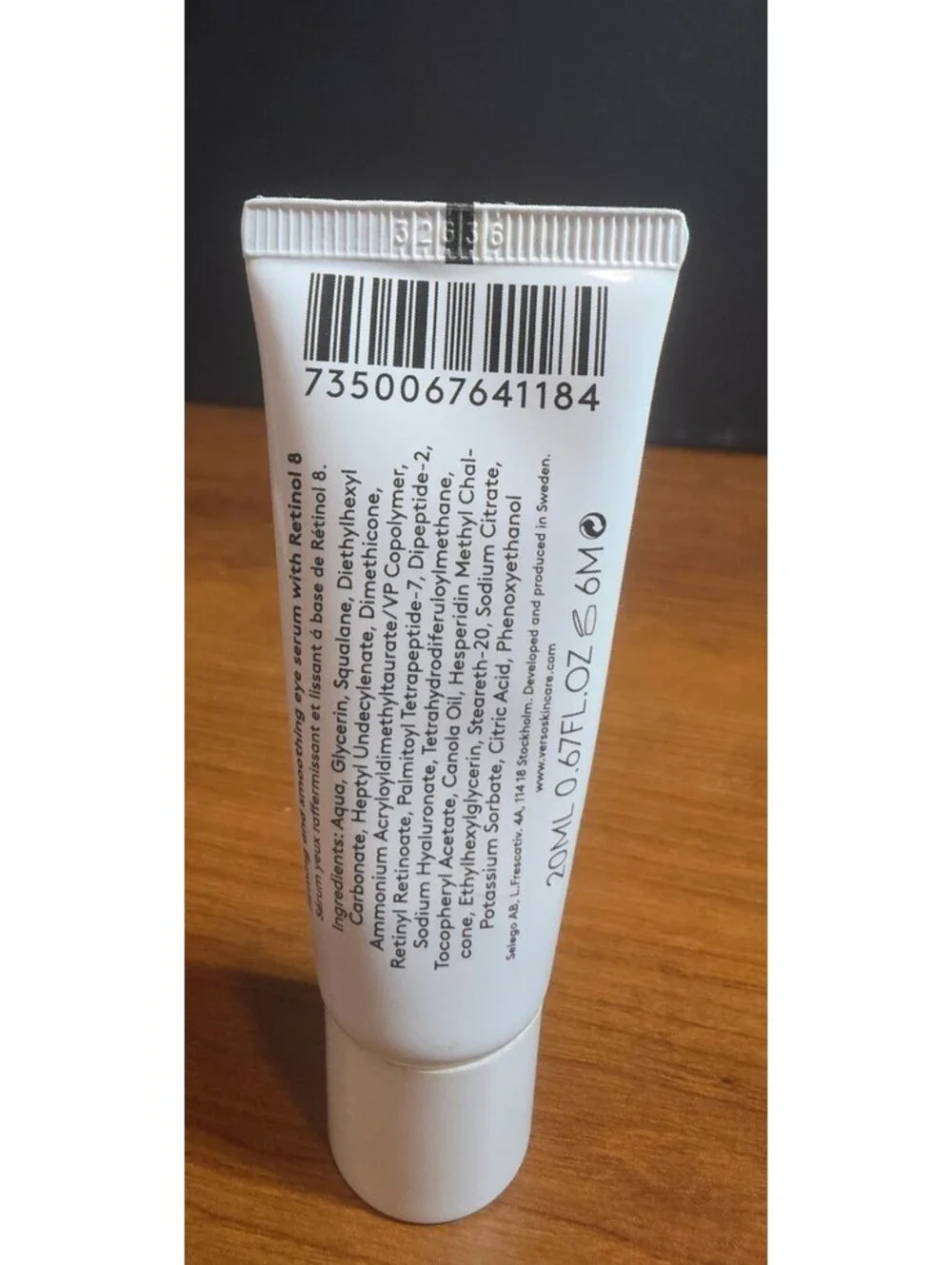 Verso Super eye serum with Retinol 8 0.6 fl oz